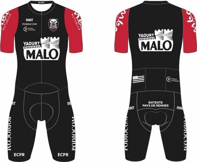 Nouveau maillot cycliste ECPR 2026